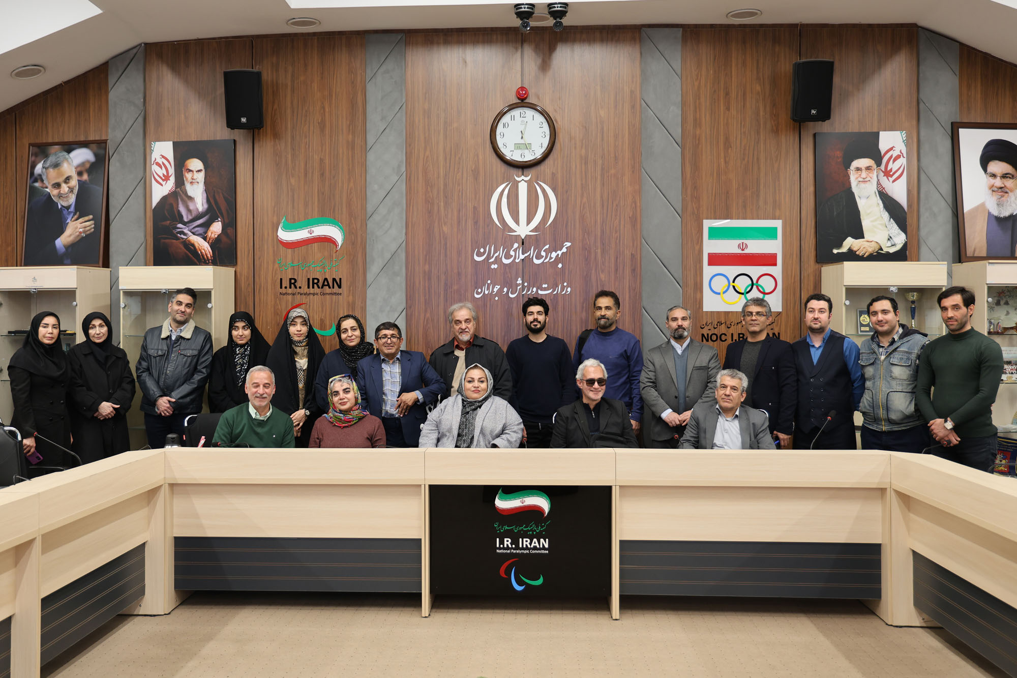 گزارش تصویری/ نشست مشترک کارگروه توسعه فکری جنبش پارالمپیک با سازمانهای مردم...